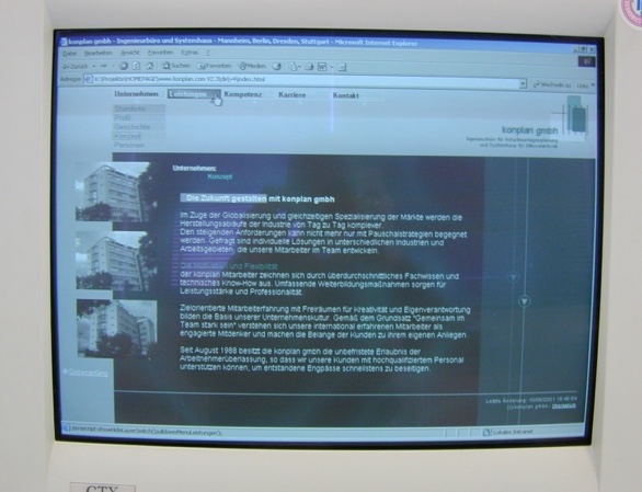 Screenshot of konplan