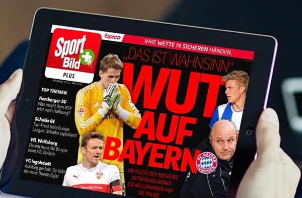 Screenshot of Sport Bild+